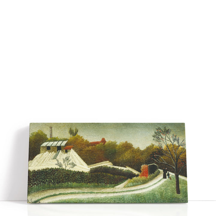 Sawmill, Outskirts of Paris - Canvas Print Wall Art