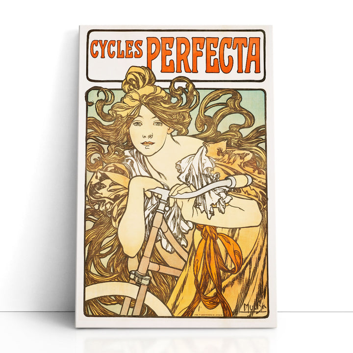 Cycles Perfecta, 1897- Canvas Print Wall Art