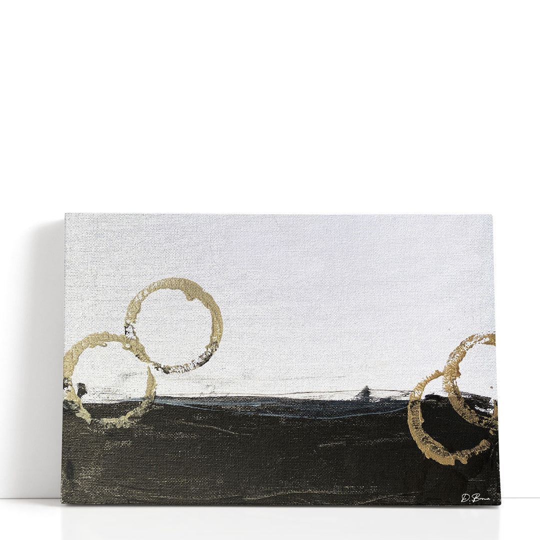 Minimalist abstract wall art with neutral tones