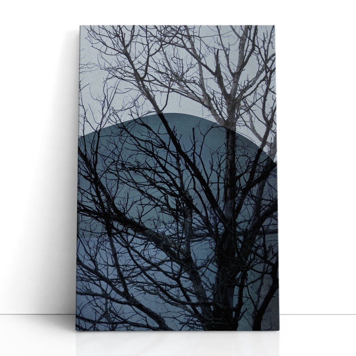 Blue Tree 2 - Canvas Print Wall Art