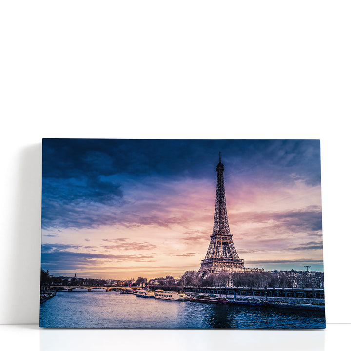 Eiffel Tower in Paris France - Canvas Print Wall Art