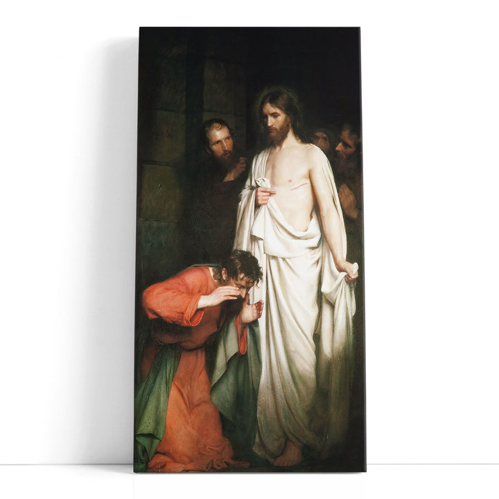 The Doubting Thomas - Canvas Print Wall Art