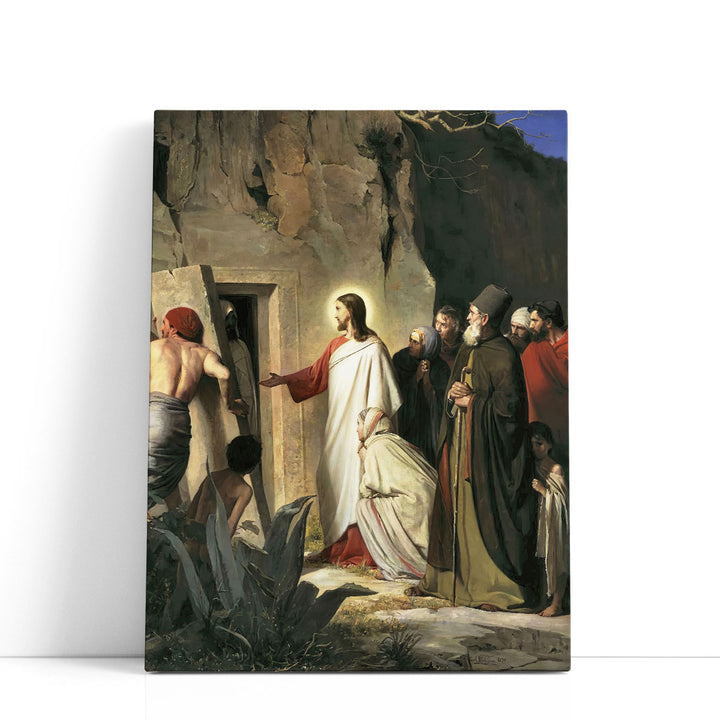 The Raising of Lazarus - Canvas Print Wall Art