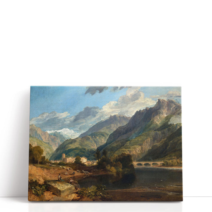 Bonneville, Savoy, 1803 - Canvas Print Wall Art