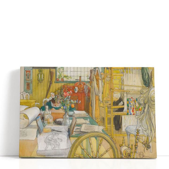 The Workshop - Canvas Print Wall Art