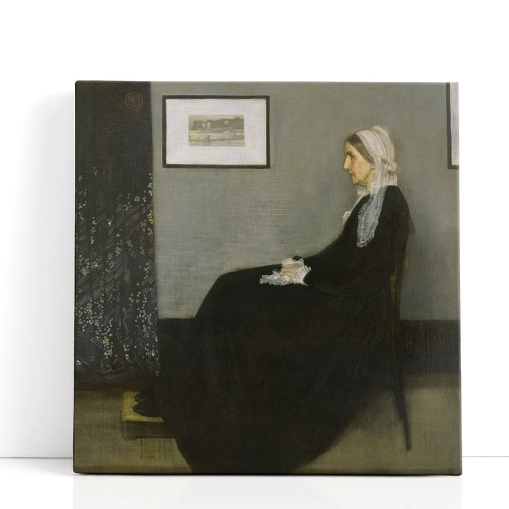 Arrangement in Grey and Black No. 1 - Canvas Print Wall Art