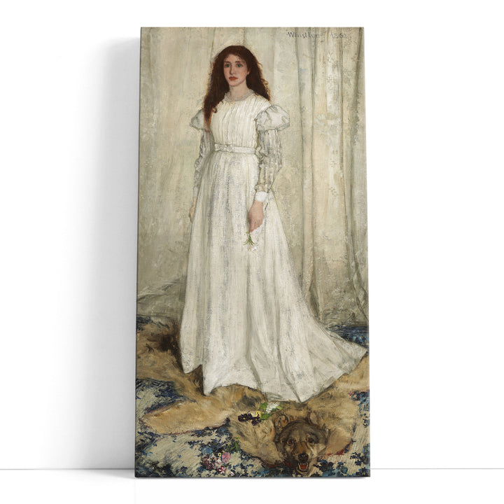 Symphony in White, No. 1, The White Girl - Canvas Print Wall Art