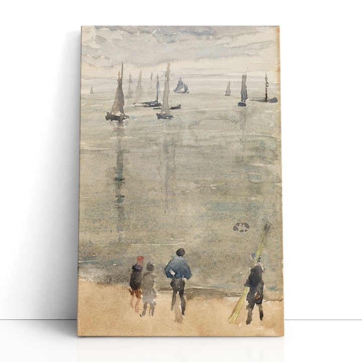 The Return of the Fishing Boats, 1885 - Canvas Print Wall Art
