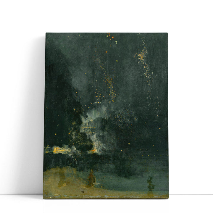Nocturne in Black and Gold, The Falling Rocket - Canvas Print Wall Art