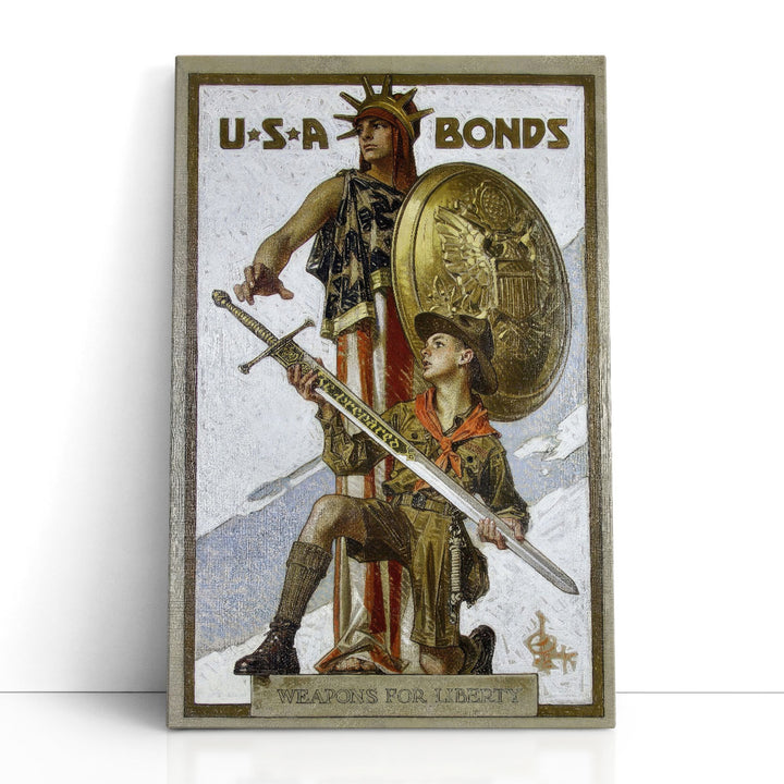 Weapons for Liberty - Canvas Print Wall Art