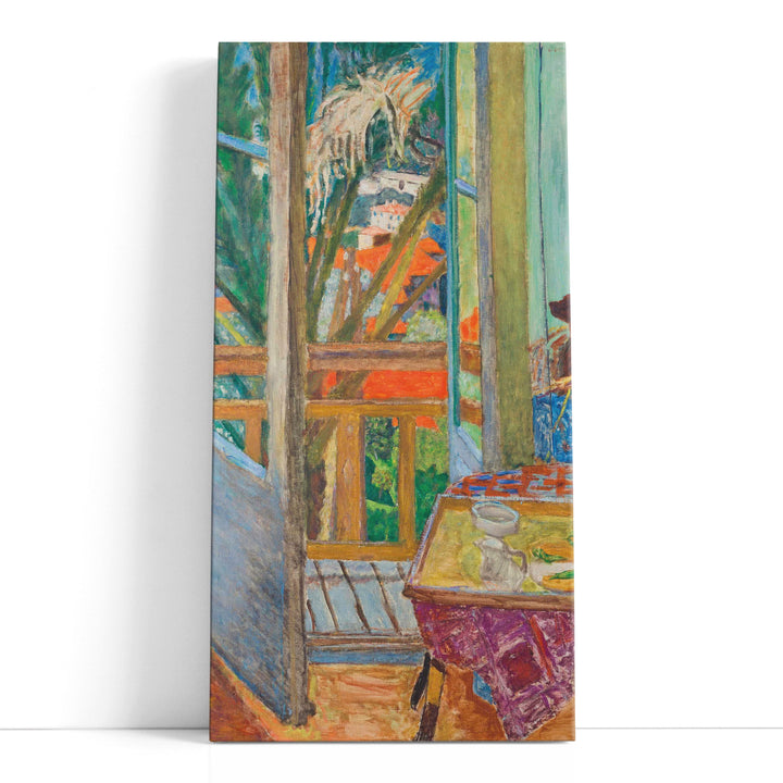 La Porte Fenetre Avec Chien, 1927 - Canvas Print Wall Art