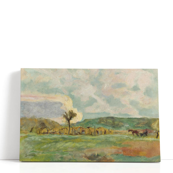 Campagne, Le Labour, 1909 - Canvas Print Wall Art