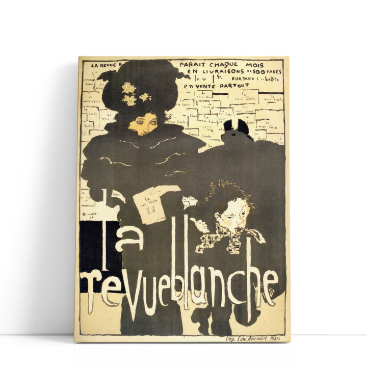 La Revue Blanche - Canvas Print Wall Art