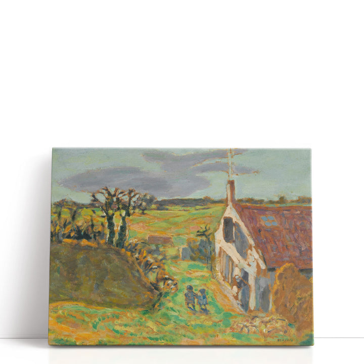 Les Deux Enfants, Vernouillet, 1909 - Canvas Print Wall Art