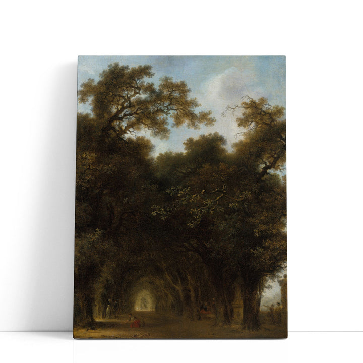 A Shaded Avenue - Canvas Print Wall Art