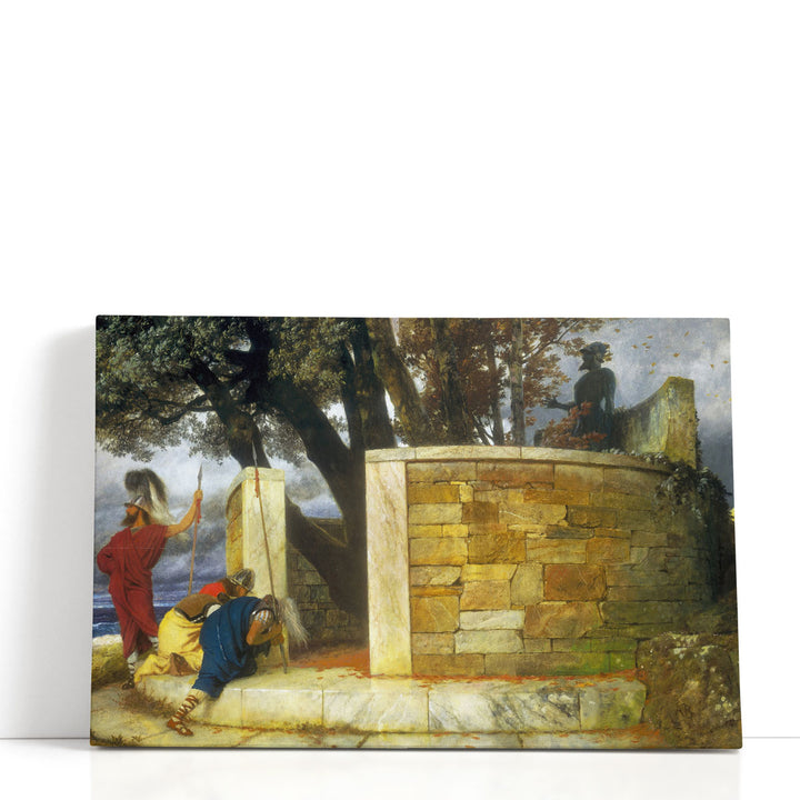 The Sanctuary of Hercules, 1884 - Canvas Print Wall Art