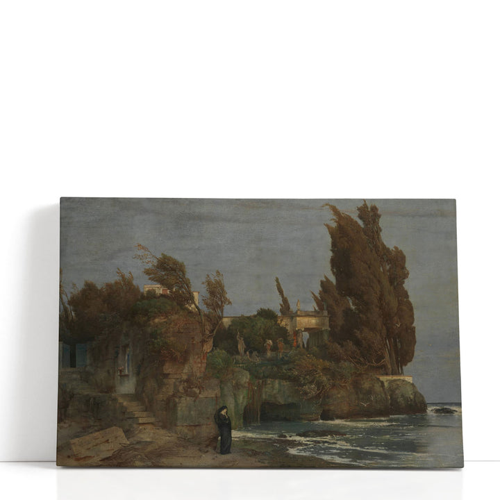 Villa by the Sea - Canvas Print Wall Art
