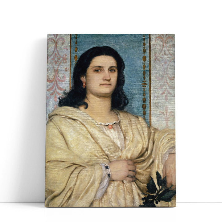Portrait of Angela Böcklin as a Muse, 1863 - Canvas Print Wall Art