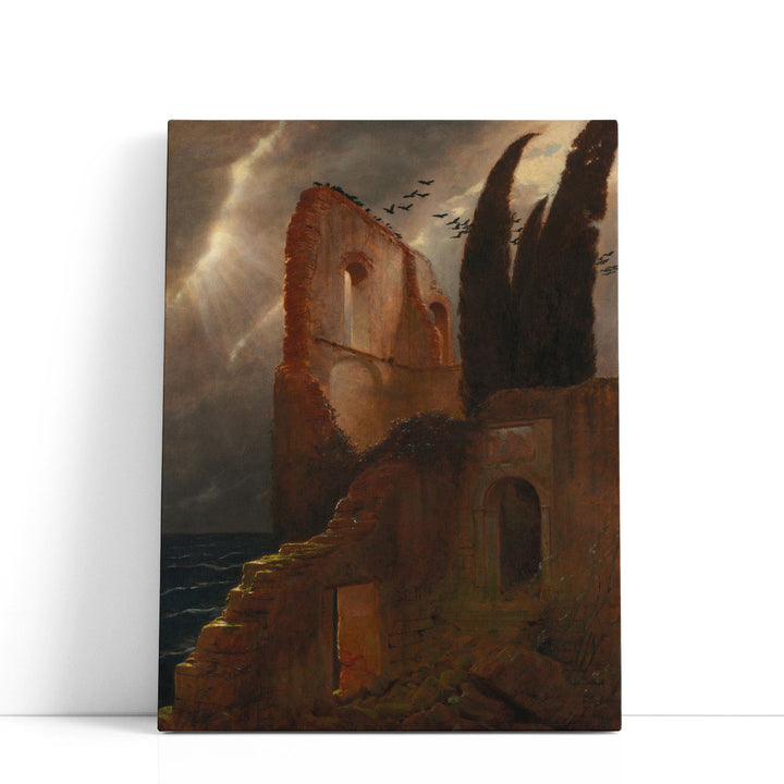 Ruin by the Sea, 1881 - Canvas Print Wall Art