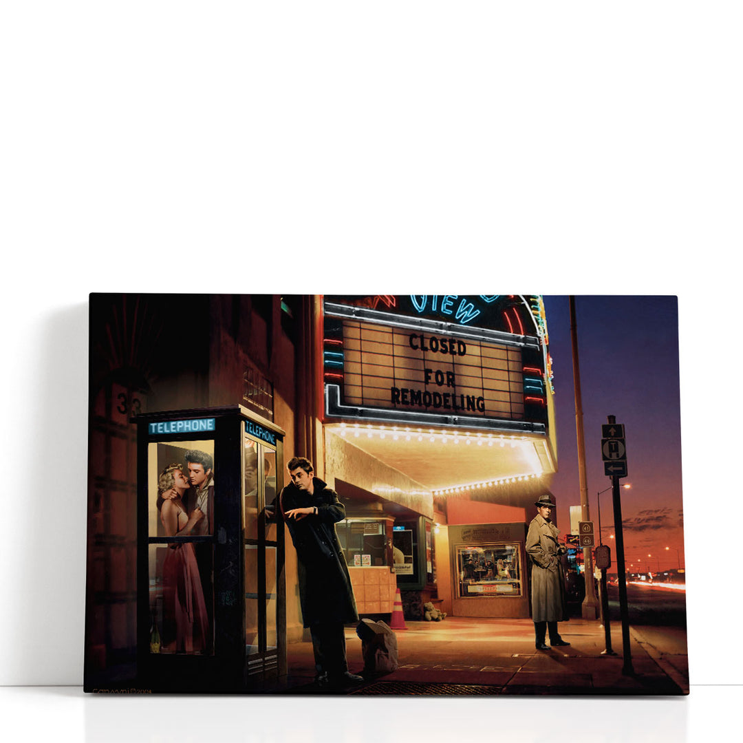 Midnight Matinee - Canvas Print Wall Art