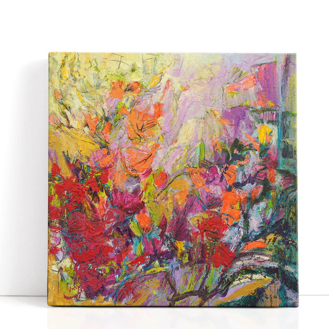 Blooming Heart I - Canvas Print Wall Art