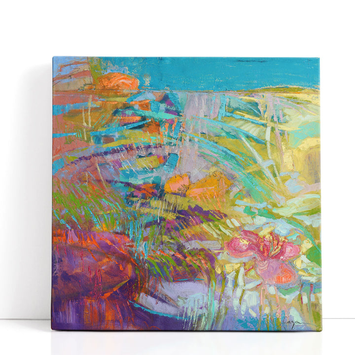 Blooming Heart III - Canvas Print Wall Art
