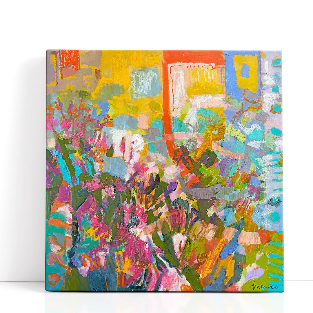 From My Garden Window II - Canvas Print Wall Art