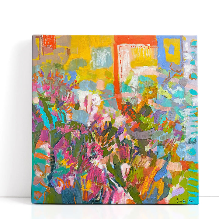 From My Garden Window II - Canvas Print Wall Art