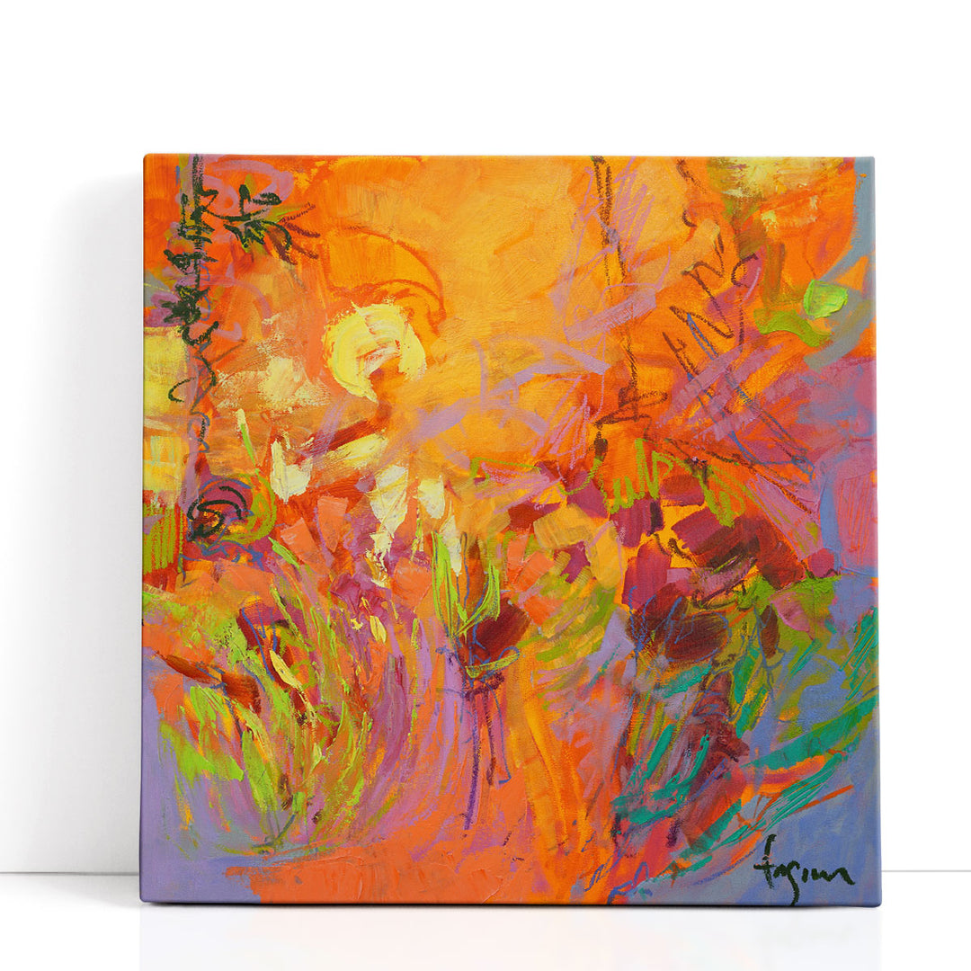 From My Garden Window IV - Canvas Print Wall Art