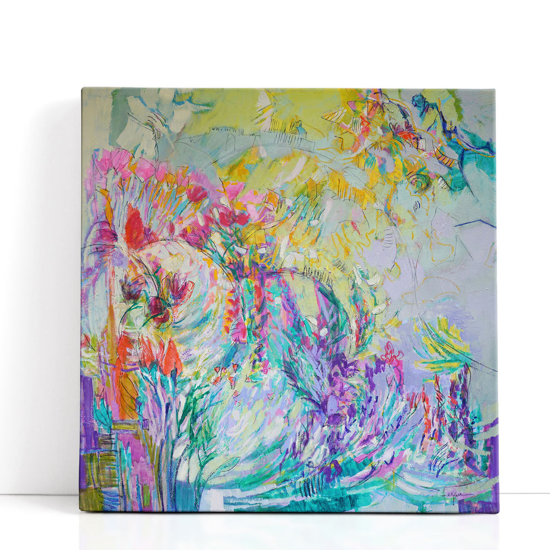 From My Garden Window VI - Canvas Print Wall Art