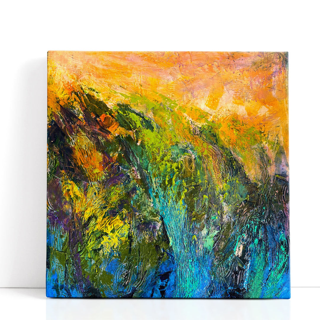 Marsh IV Sunset - Canvas Print Wall Art