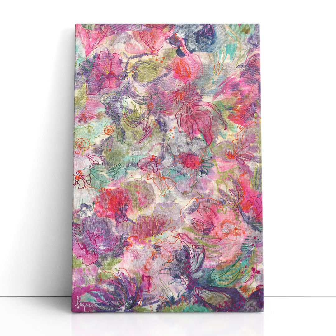 Promise Me a Rose Garden III - Canvas Print Wall Art