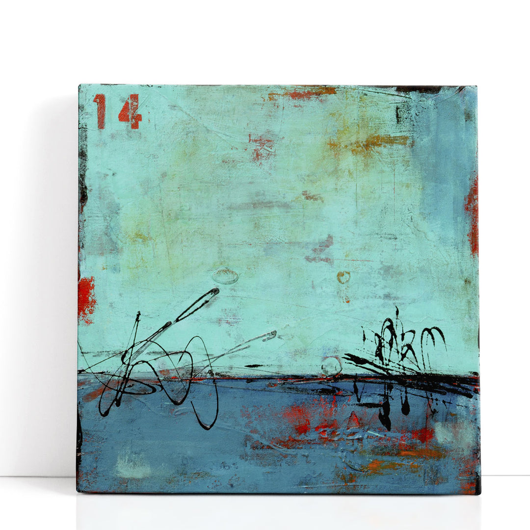 Blue Bay Marina II - Canvas Print Wall Art