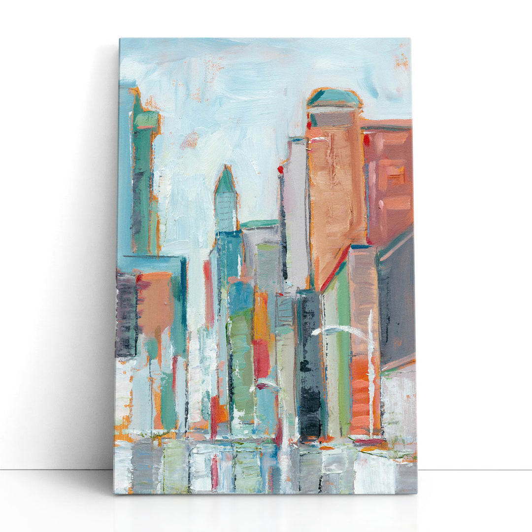 Downtown Contemporary I - Canvas Print Wall Art