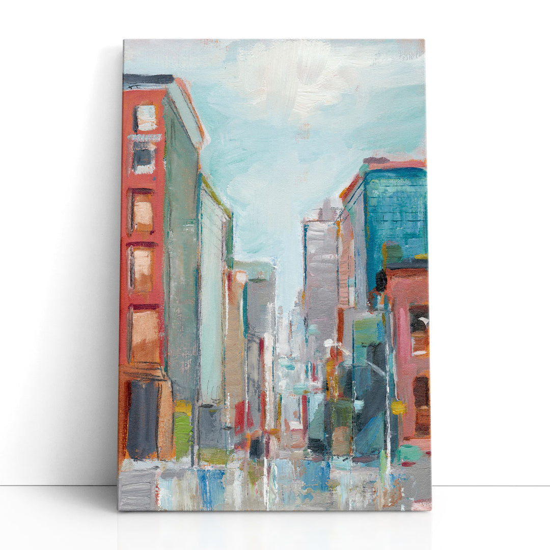 Downtown Contemporary II - Canvas Print Wall Art