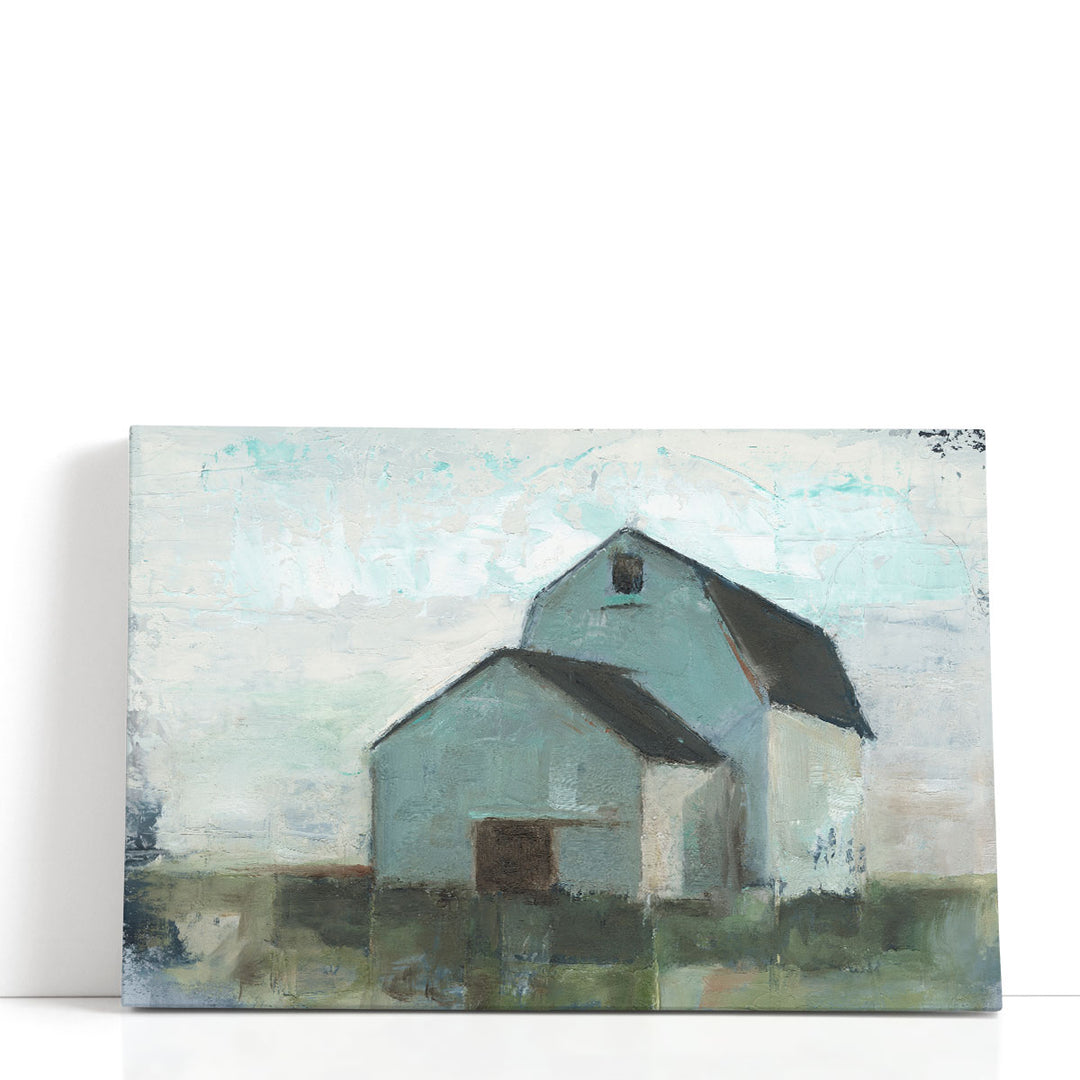 Barn at Sunset I - Canvas Print Wall Art