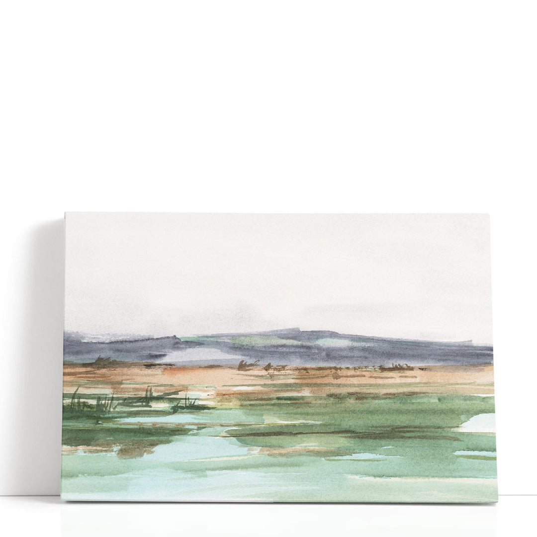 Serene Mountain View I - Canvas Print Wall Art