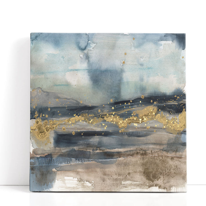 Golden Light on the Horizon I - Canvas Print Wall Art