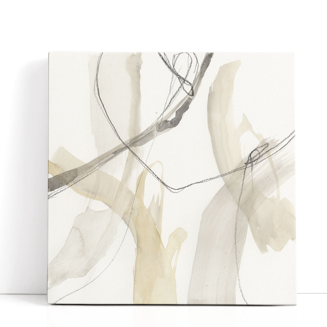 Neutral Momentum I - Canvas Print Wall Art