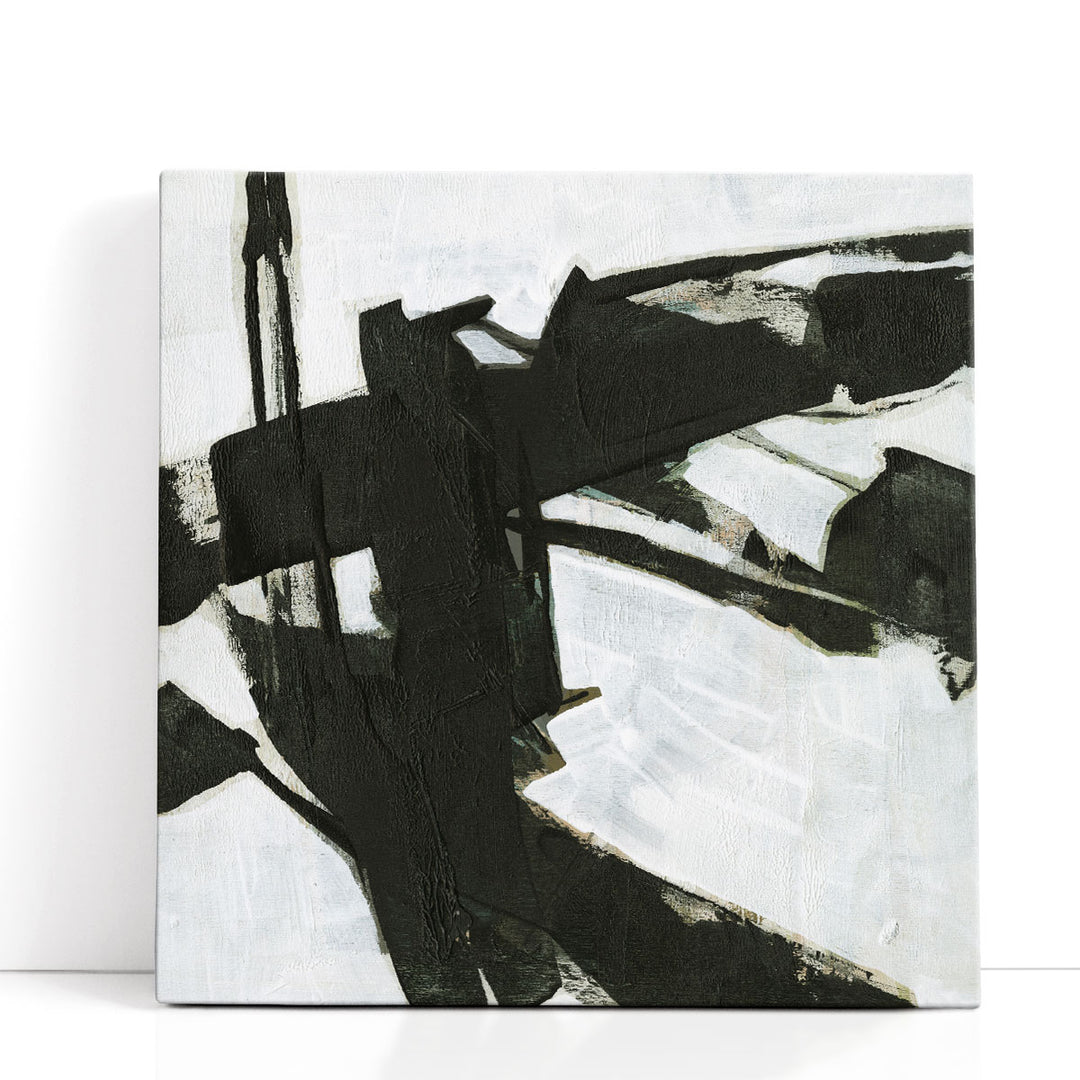 Ode an Kline I Black and White - Canvas Print Wall Art