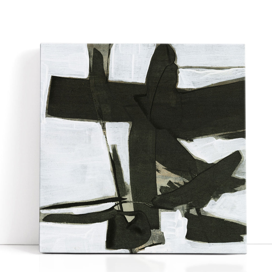 Ode an Kline I Black and White - Canvas Print Wall Art