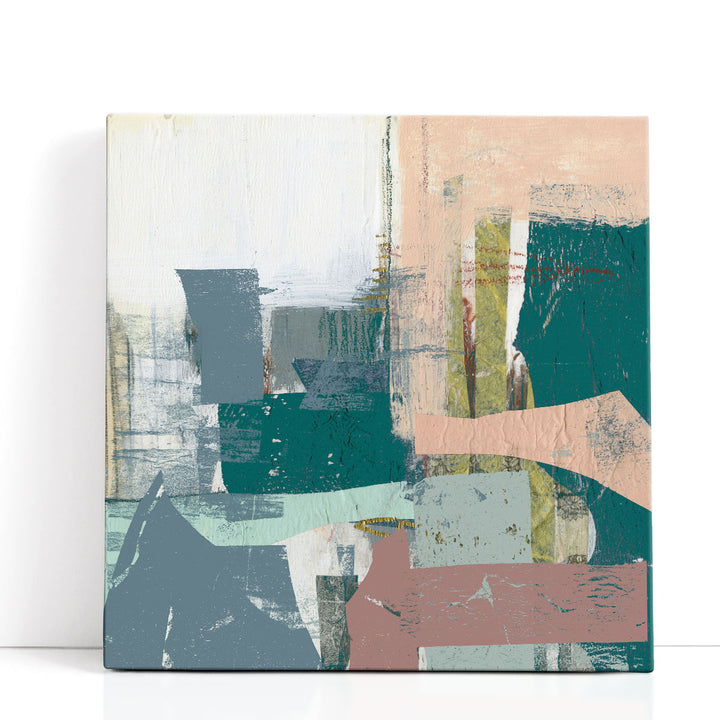 Pastel Collage II - Canvas Print Wall Art