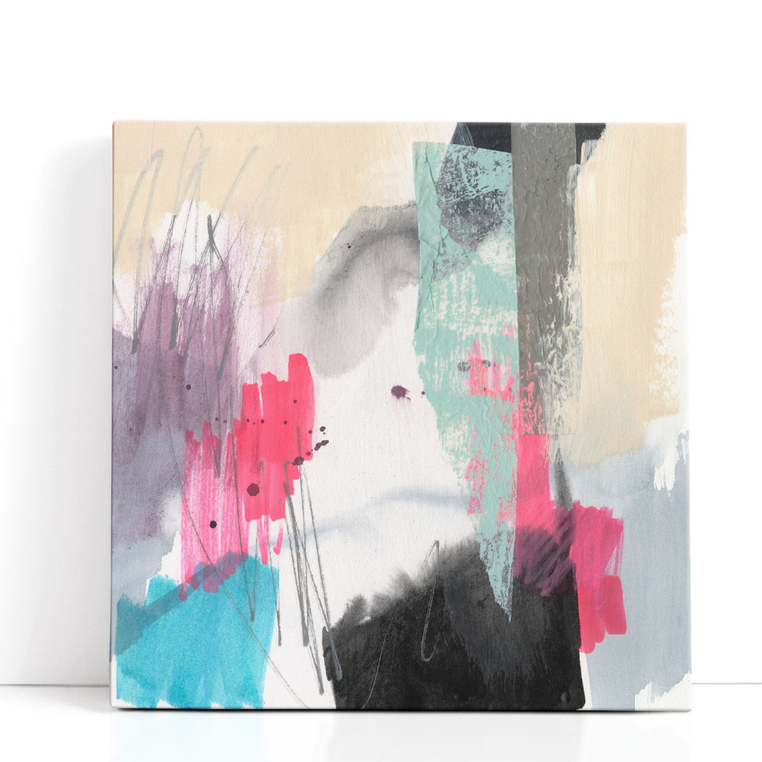 Punk Rock Collage II - Canvas Print Wall Art