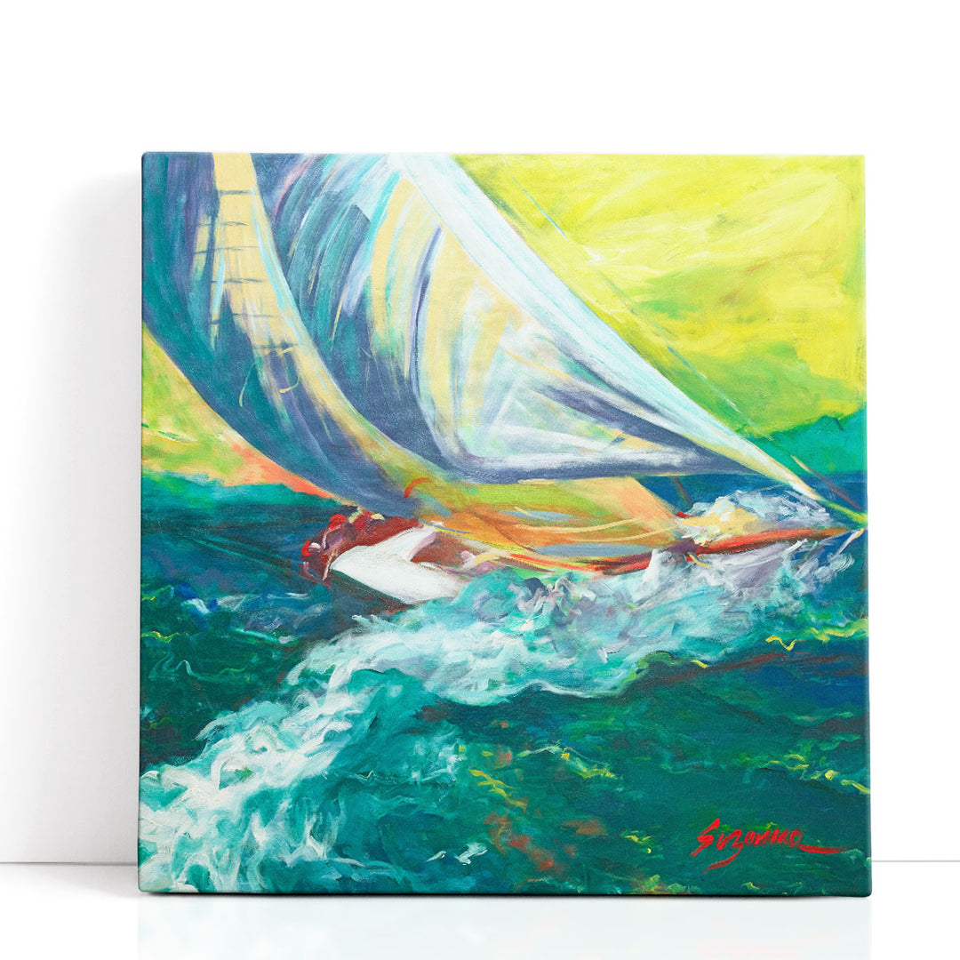 Regatta Colores - Canvas Print Wall Art