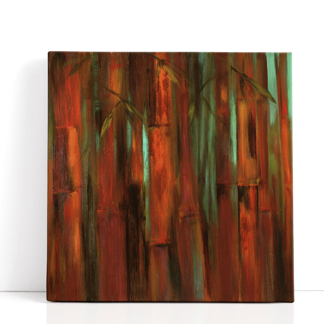 Sunset Bamboo I - Canvas Print Wall Art