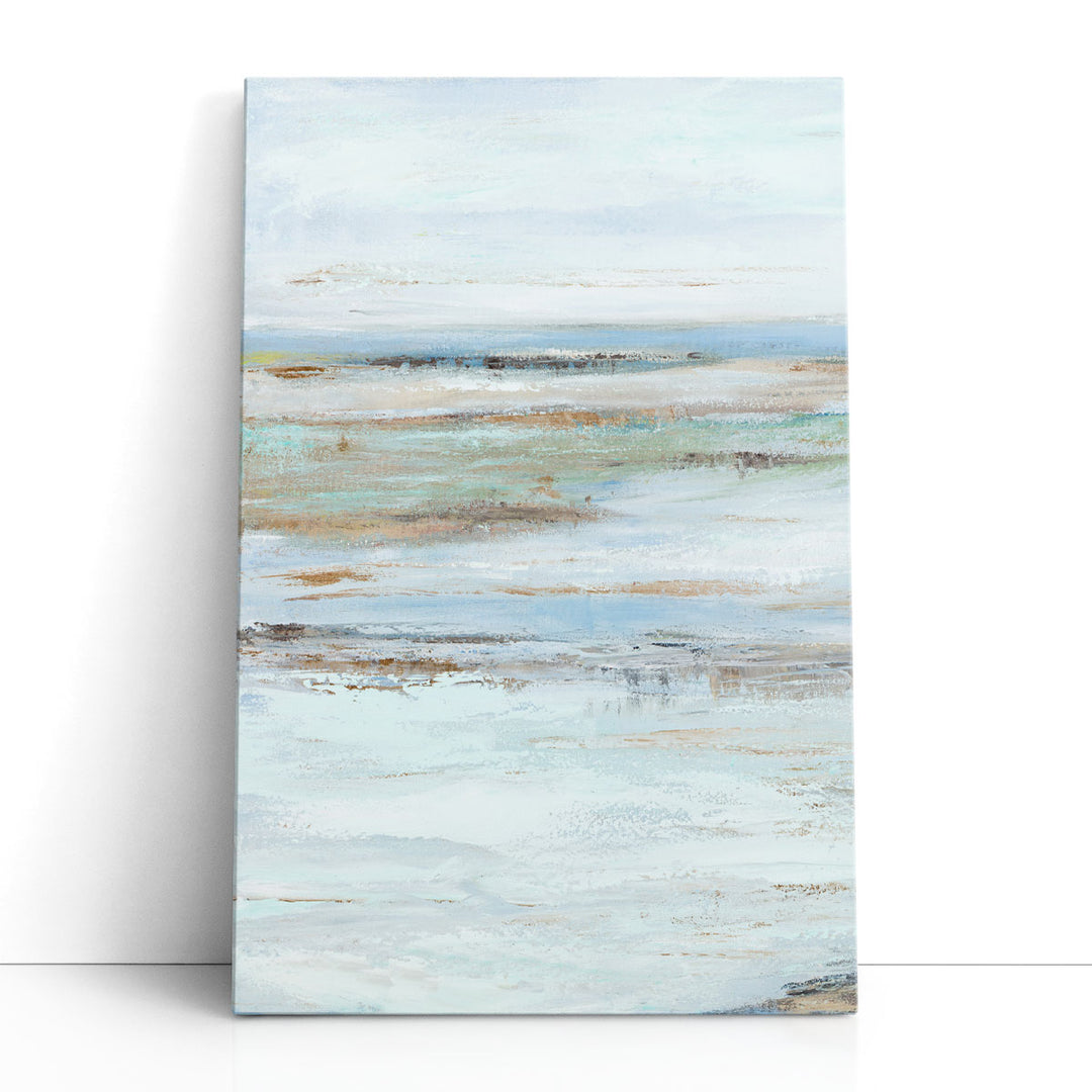 Muted Misty Marsh I - Canvas Print Wall Art