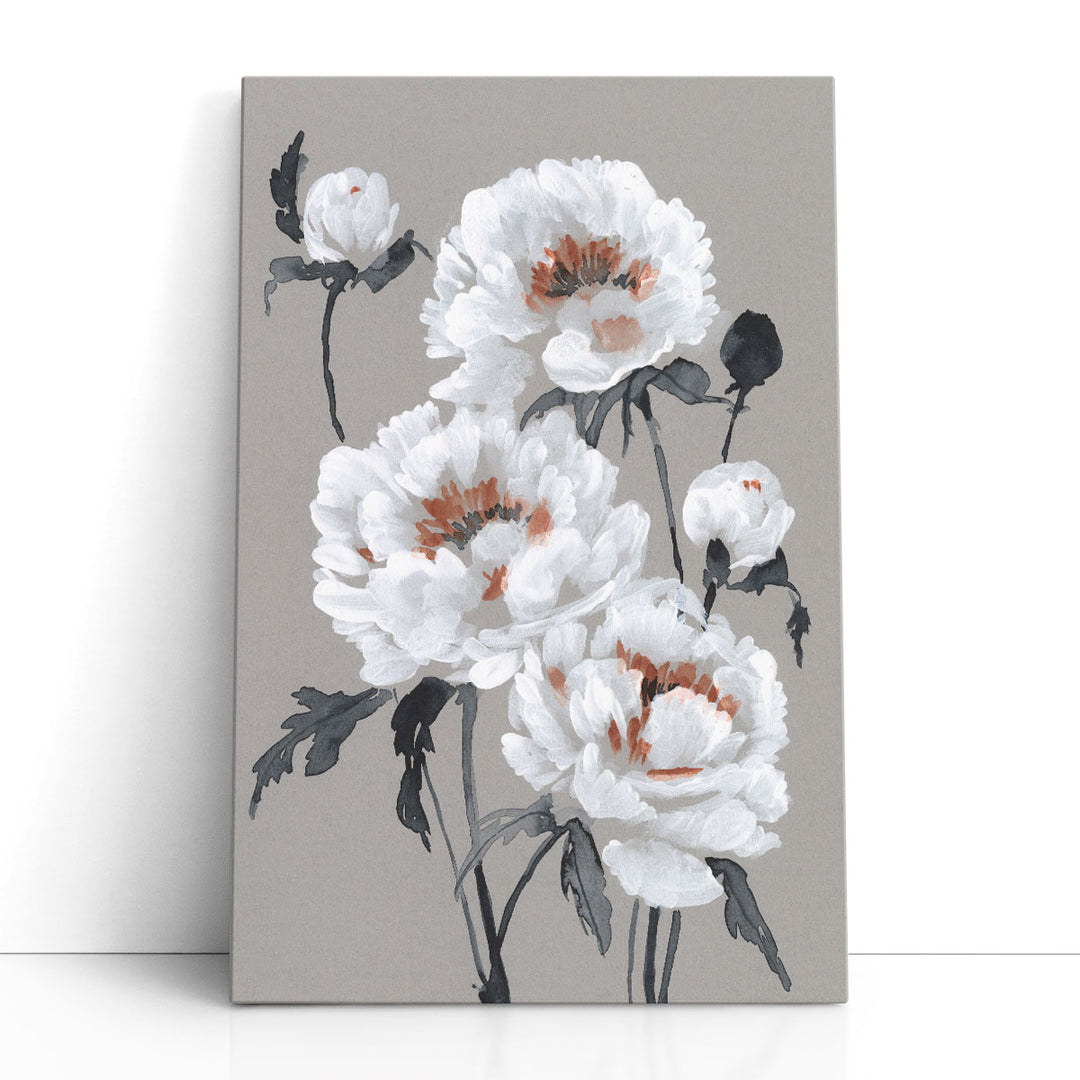 Peony Profusion I - Canvas Print Wall Art