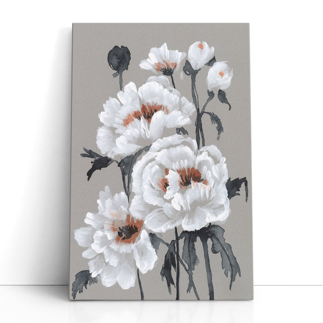 Peony Profusion II - Canvas Print Wall Art