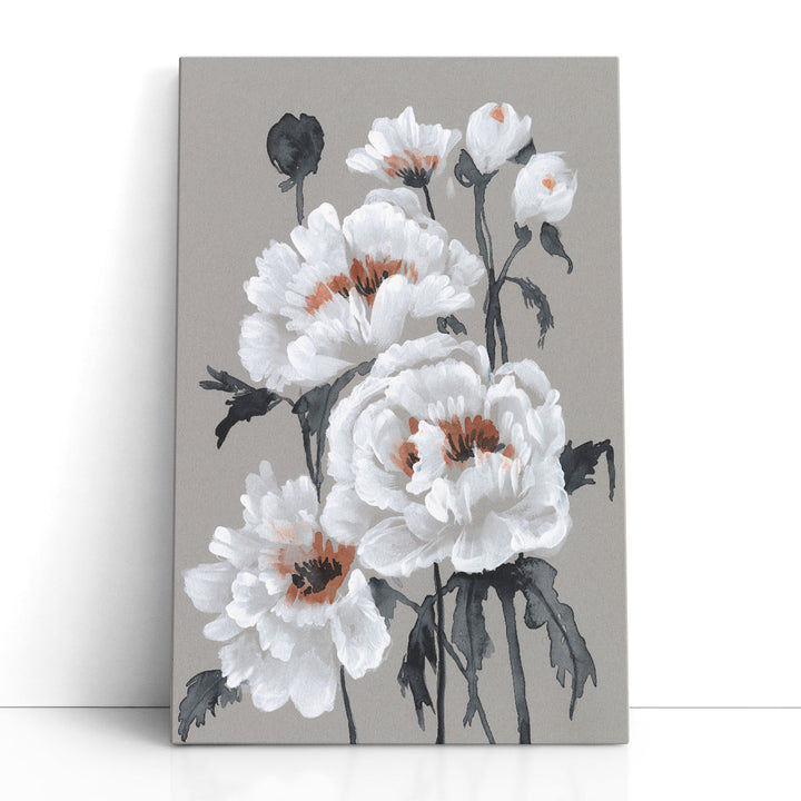 Peony Profusion II - Canvas Print Wall Art