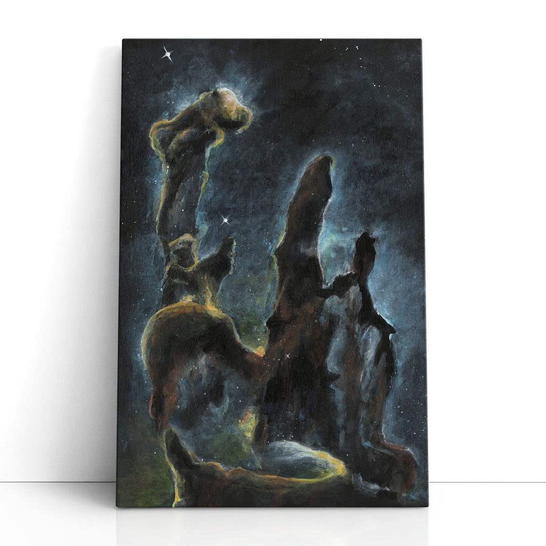 Distant Nebula IV - Canvas Print Wall Art